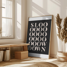 Slowdown Poster