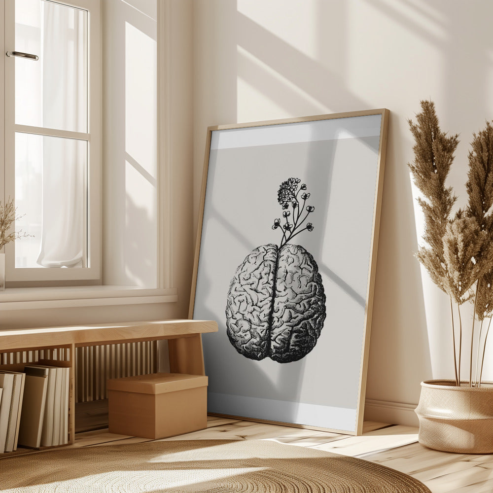 Brain Bloom Poster