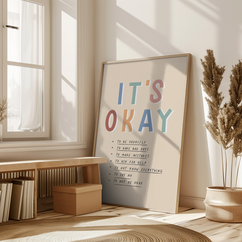 Its Okay Poster