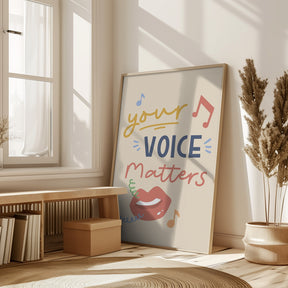 Your Voice Matters Poster