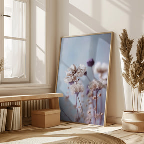 Pastel Dry Flowers No 4 Poster