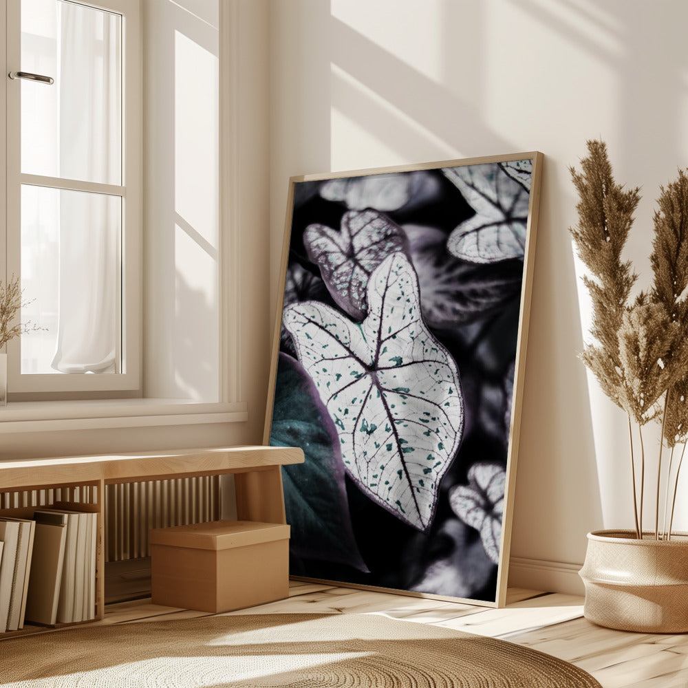 Botanical Saphire Poster