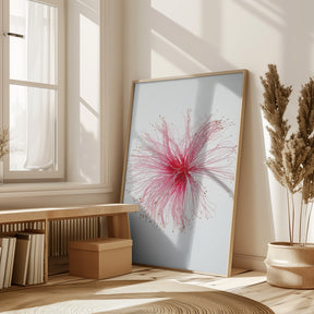 Botanical Paint Brush Poster