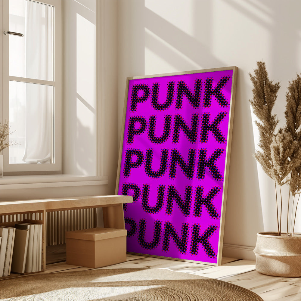 Pink Punk Poster