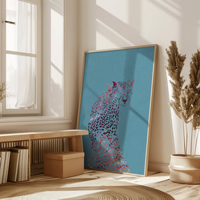 Abstract Cheetah Poster