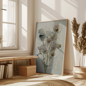 Fragile Flowers Poster