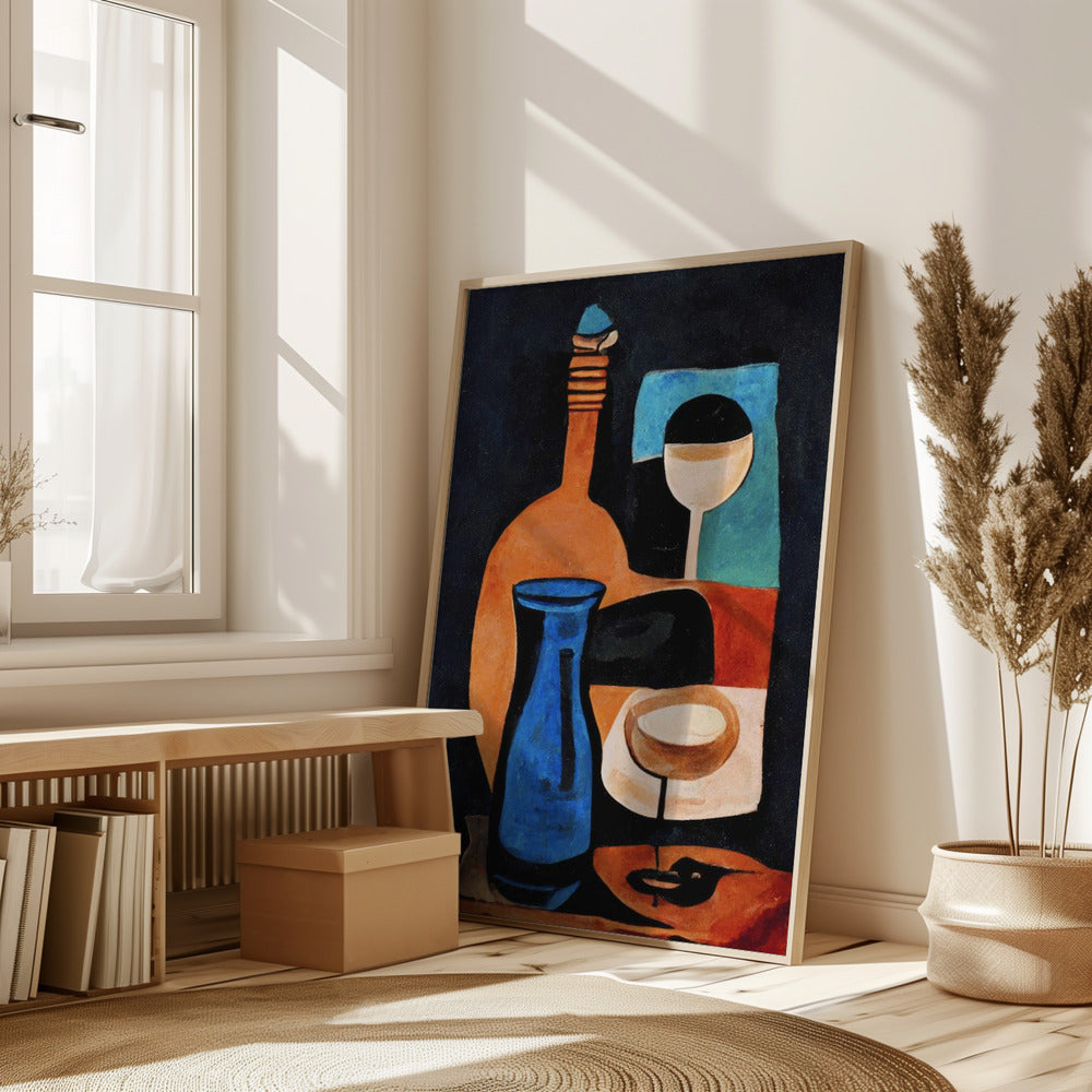 Still Life With Wine Poster