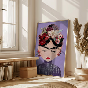 Frida (Purple) Poster