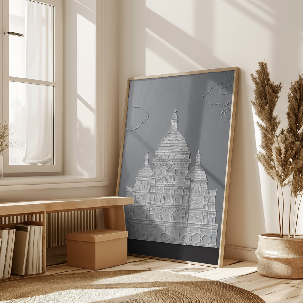 SACRE COEUR DE MONTMARTRE Poster