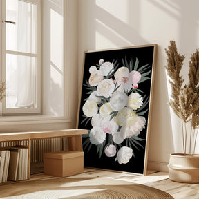 Dara bouquet in black Poster