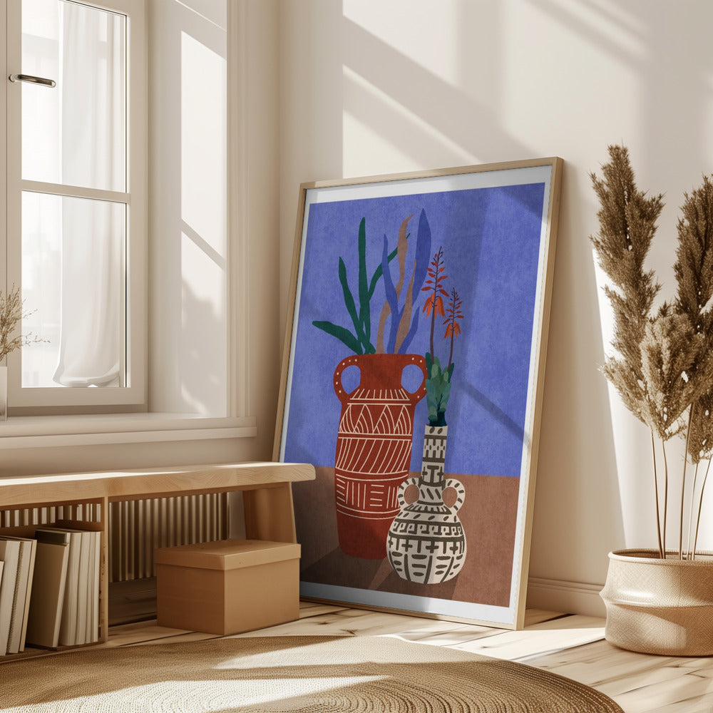 Flower Vase 3ratio 2x3 Print By Bohonewart Poster