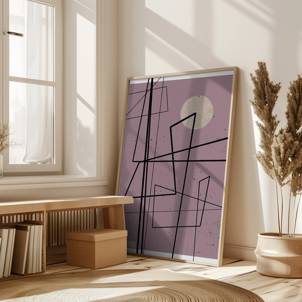 Angular Lines no 13 Poster