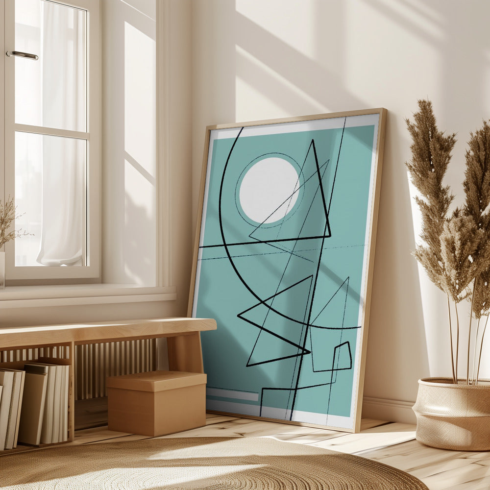 Angular Lines No 20 Poster