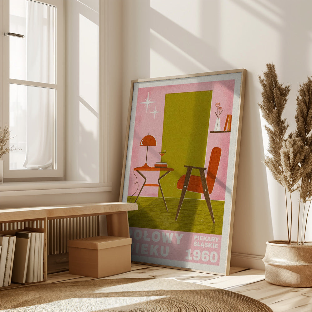 Mid Century Furniture Poster