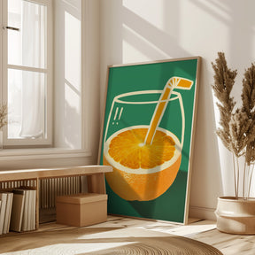 Orange juice Poster