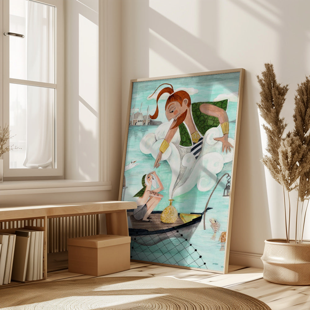 The Fisherman and the Jinni Poster