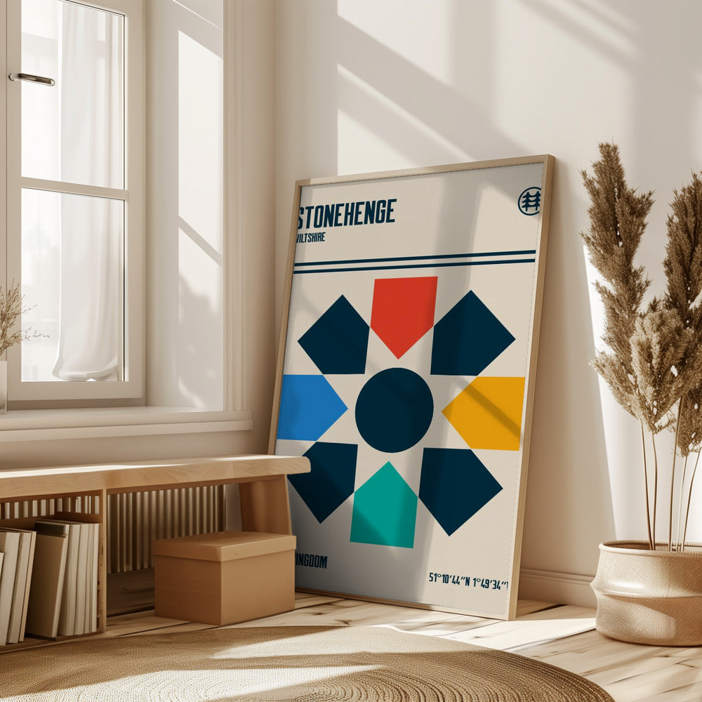 Stonehenge Travel Poster Poster