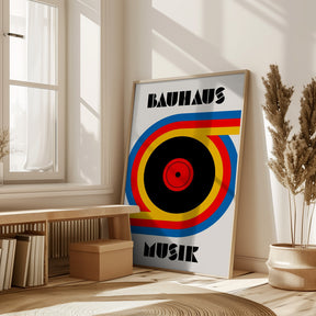 Bauhaus Musik Vinyl Poster