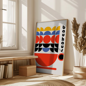 Bauhaus Coffee 70s Decor Poster