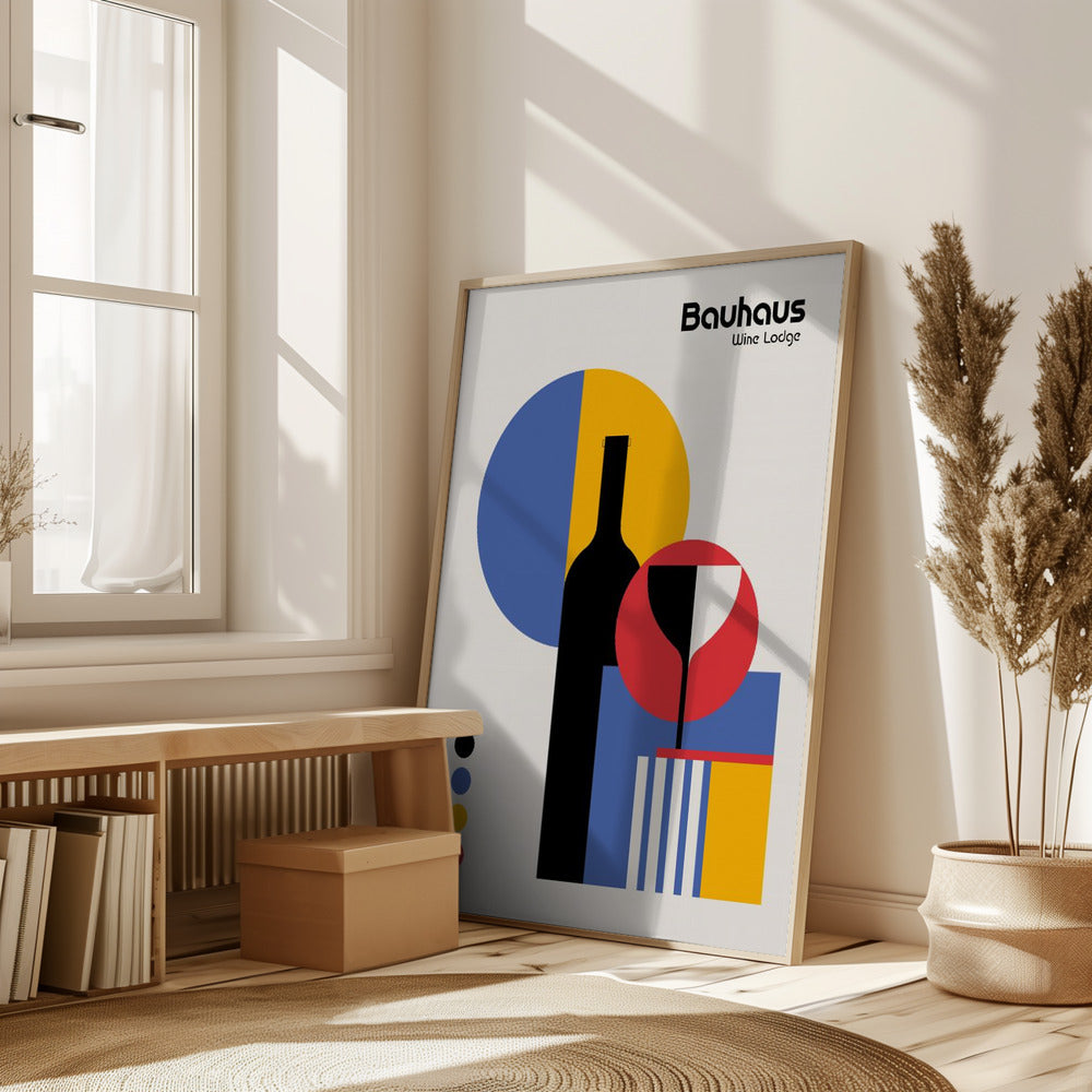 Bauhaus Wine Lodge Poster