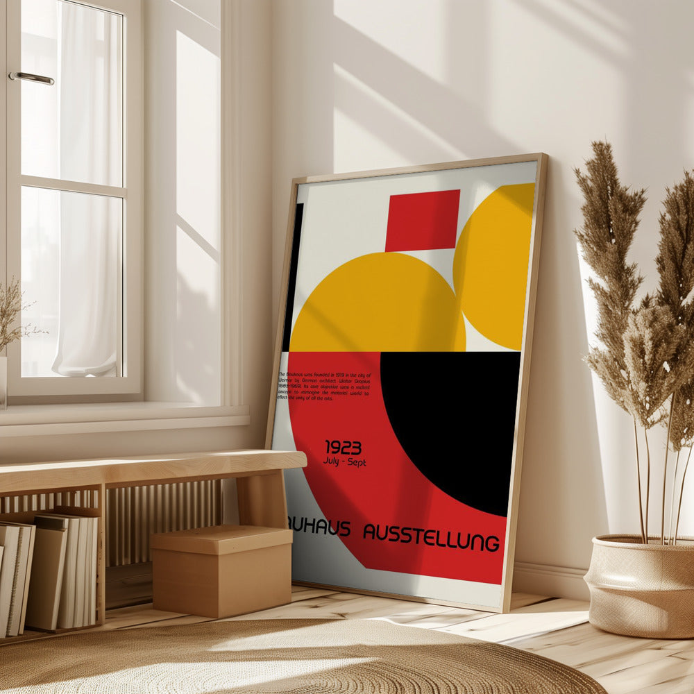 Bauhaus Ausstellung Poster