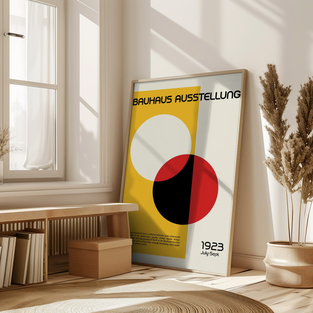 Bauhaus Ausstellung Poster