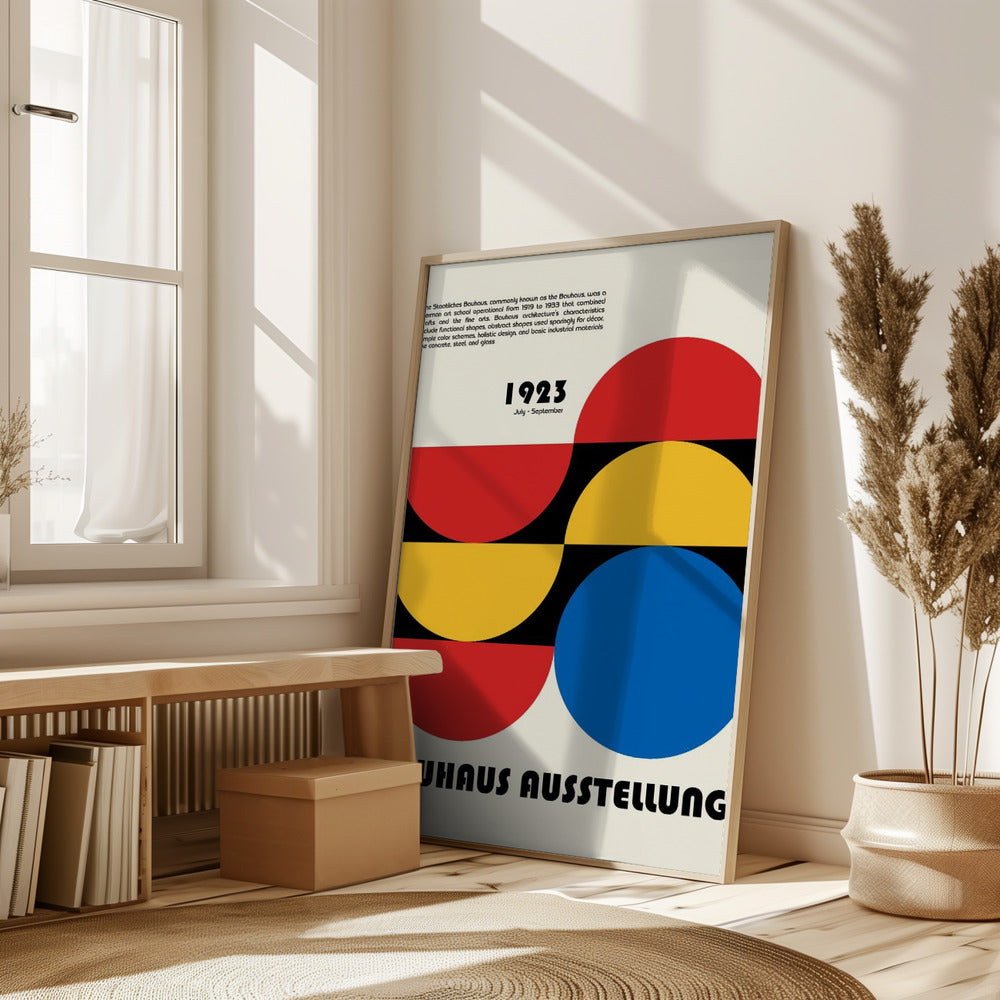 Bauhaus Ausstellung Poster