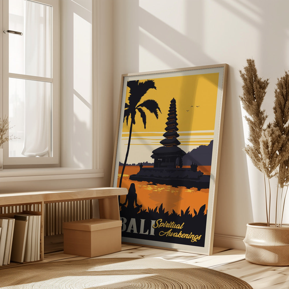 Bali Travel Print Poster