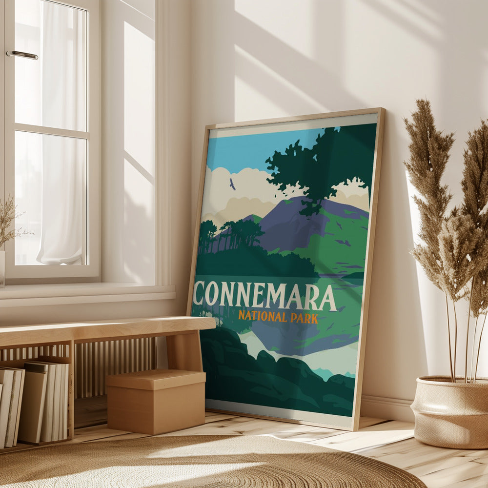 Connemara Travel Print Poster