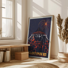 Glastonbury Festival Print Poster