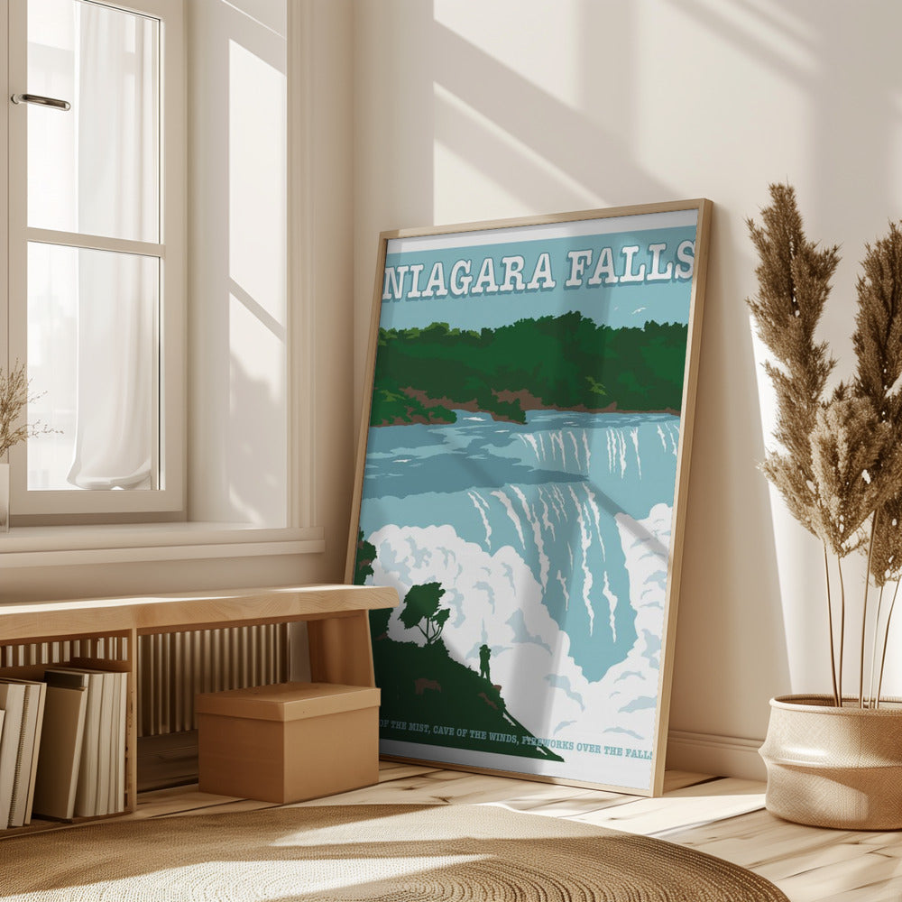 Niagara FallsTravel Print Poster