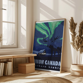 Yukon Canada Travel Print Poster