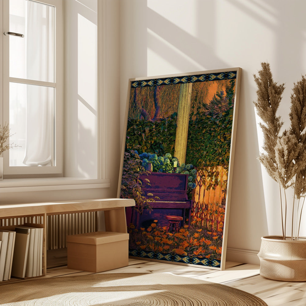 PIANO IN FOREST Poster