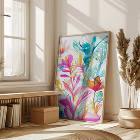 Floral Burst Poster