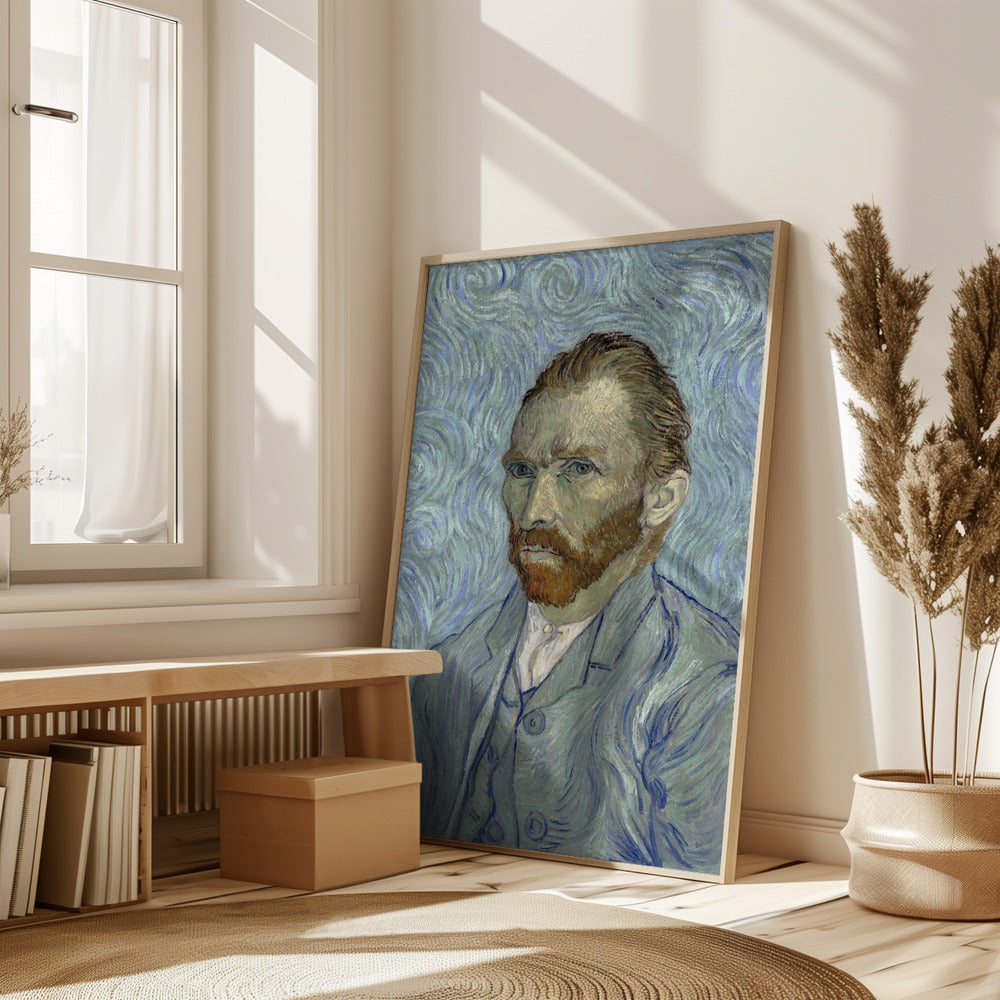 Vincent Van Gogh's Self Portrait (1889) Poster