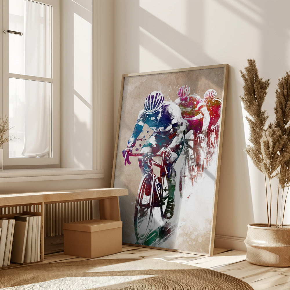 Sport Cycle racing Poster