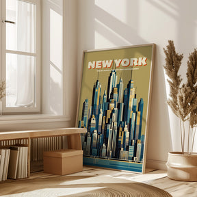 New York Skyline Poster