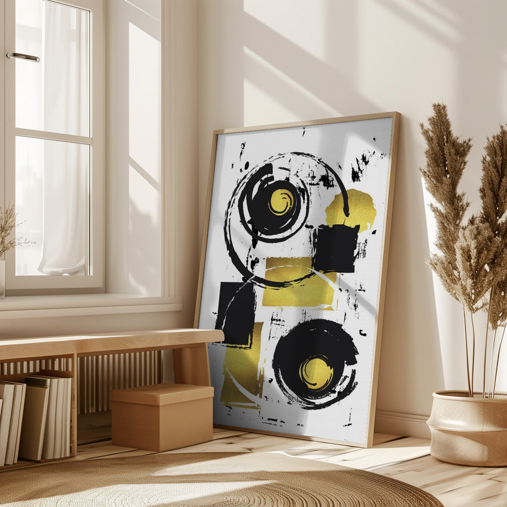 ABSTRACT ART Geometry Poster