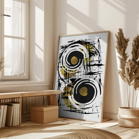 ABSTRACT ART Hypnotizing Poster