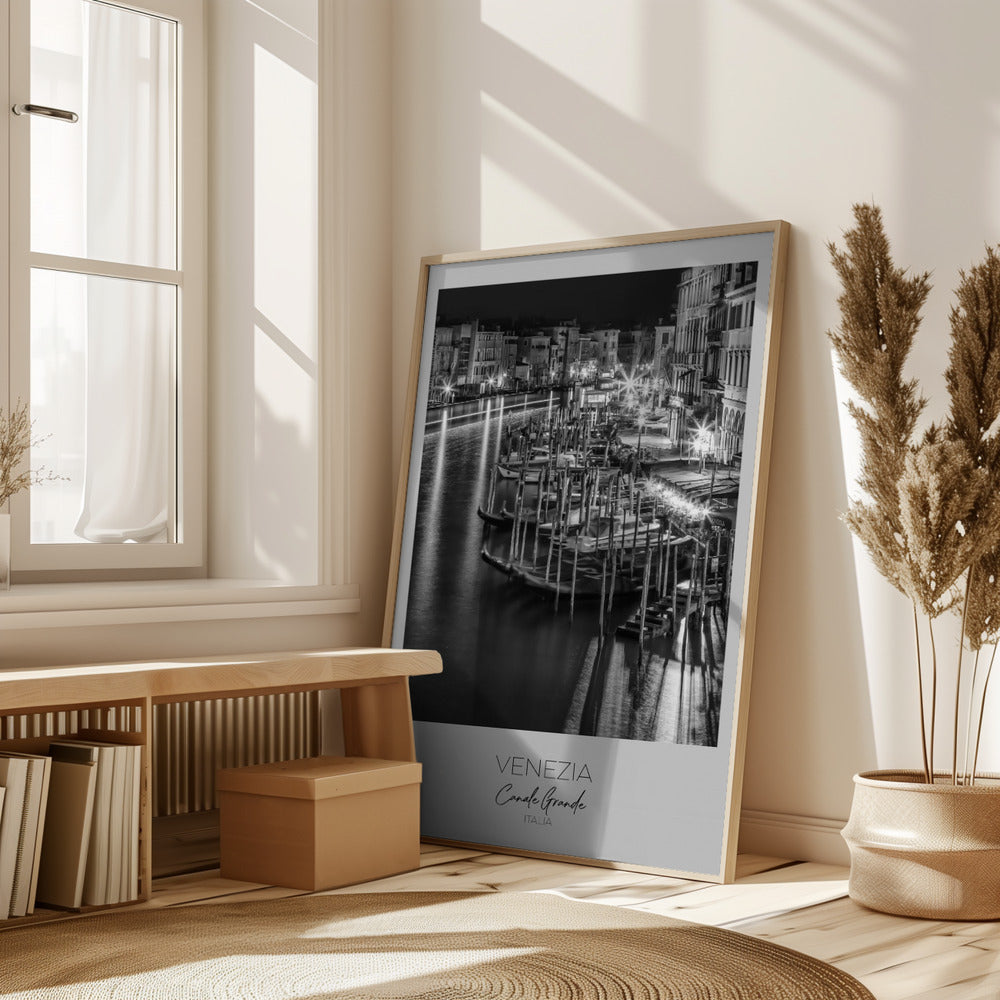 In focus: VENICE View from Rialto Bridge Poster