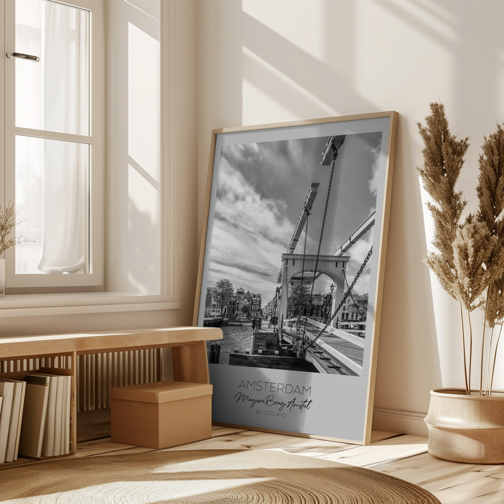 In focus: AMSTERDAM Magere Brug Poster