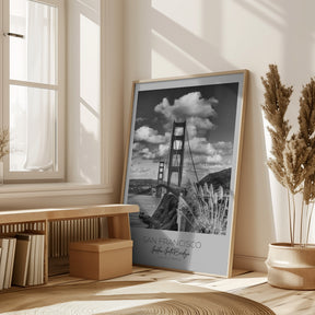 In focus: SAN FRANCISCO Golden Gate Bridge Poster