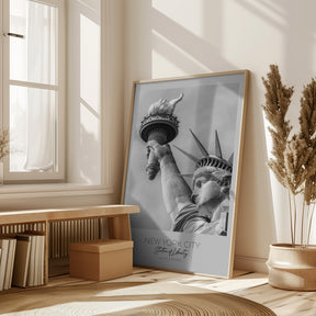 In focus: NEW YORK CITY Statue of Liberty in detail Poster