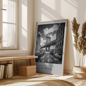 In focus: NEW YORK CITY Manhattan Bridge Poster