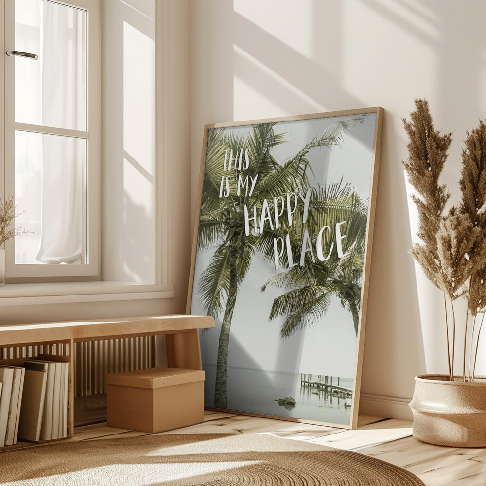 This is my happy place | Oceanview Poster