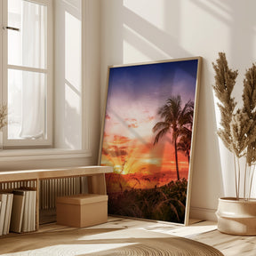 BONITA BEACH Picturesque Sunset Poster