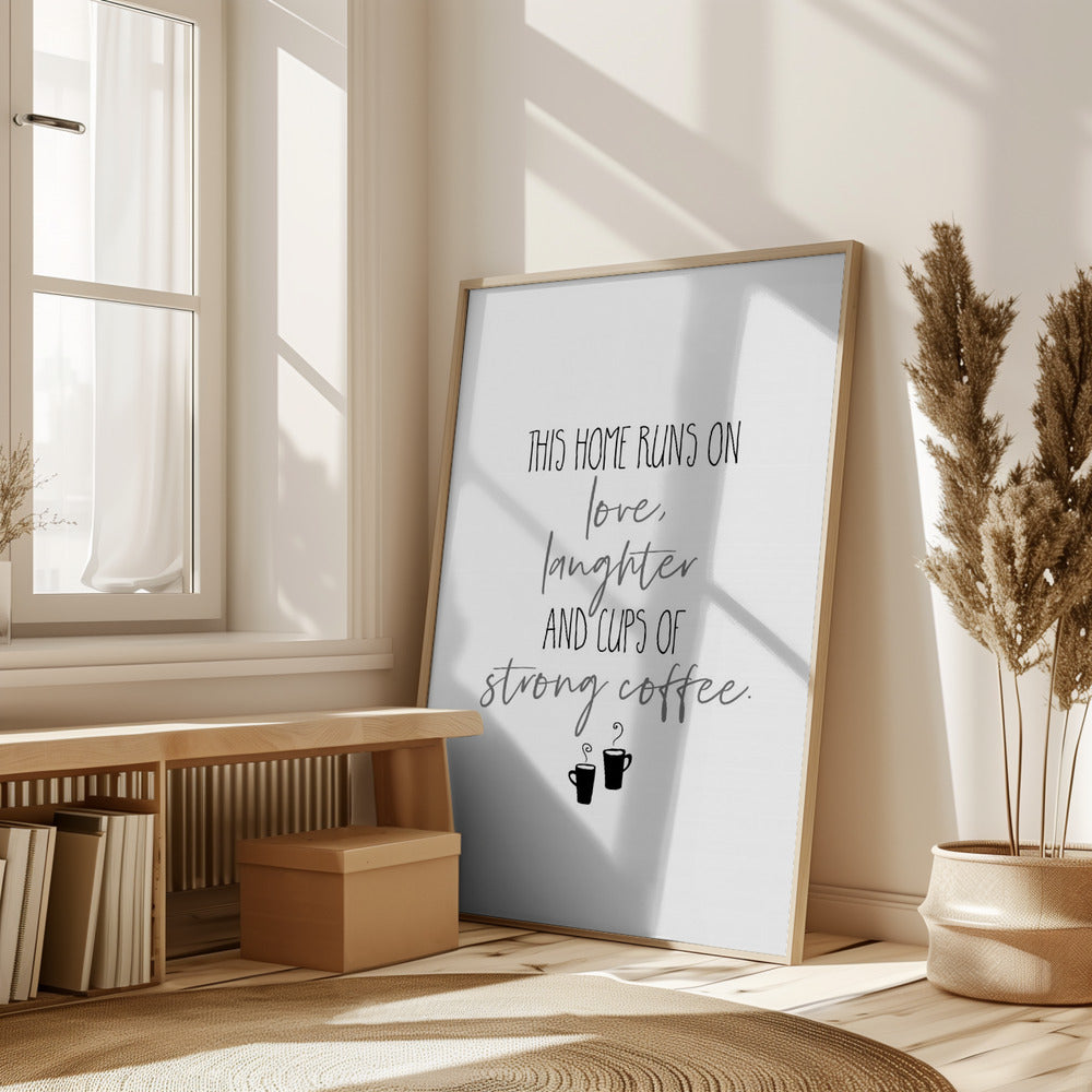 Strong Coffee Poster