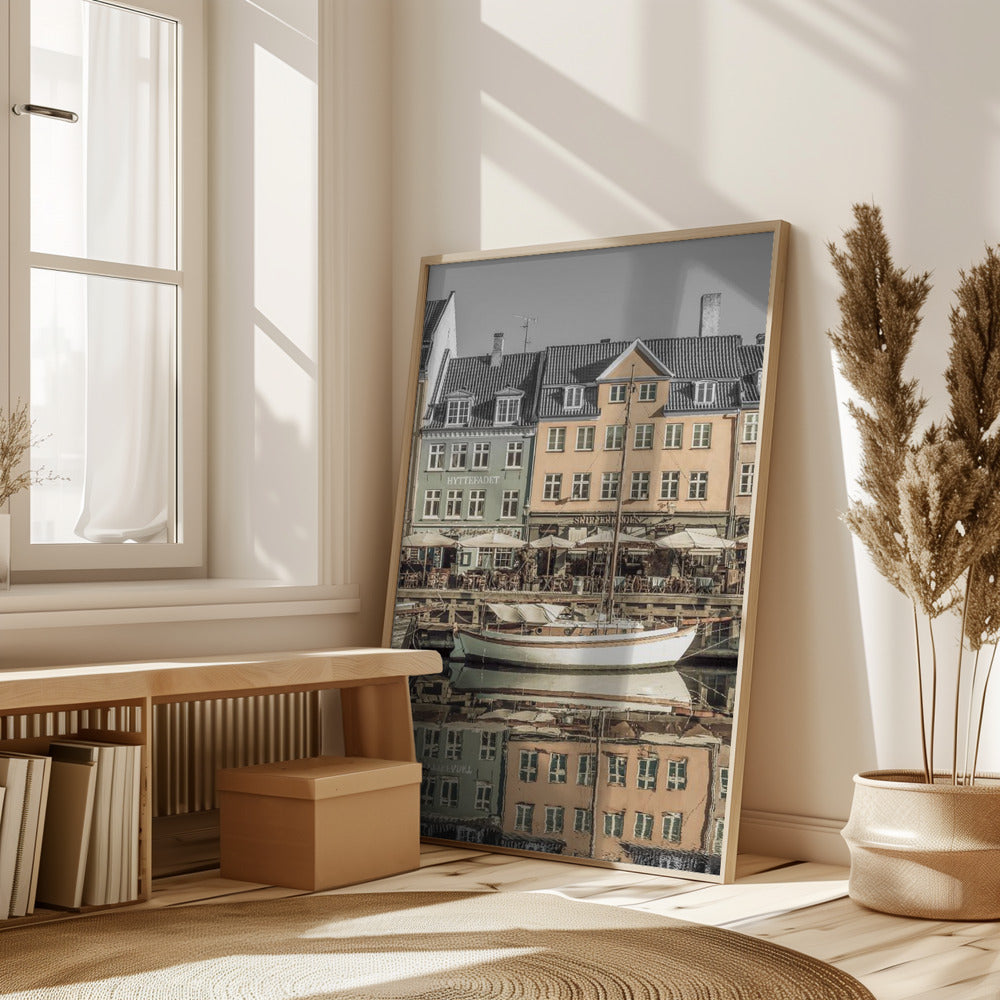 COPENHAGEN VINTAGE Quiet Nyhavn Poster