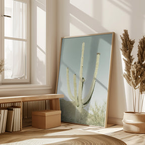 SAGUARO NATIONAL PARK Vintage Giant Saguaro Poster