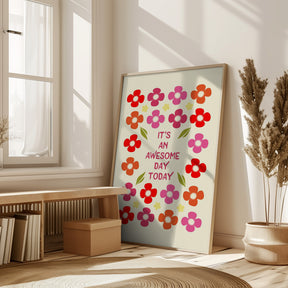 Awesome flowers Poster